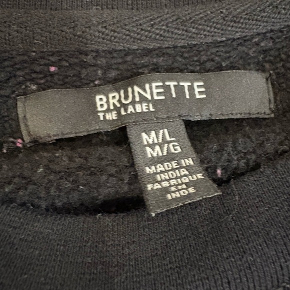 Brunette the Label 'This Wine Is Making Me Awesome' Classic Crew Neck Sweatshirt - Picture 4 of 4